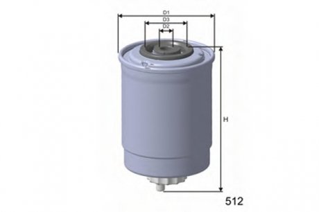 Топливный фильтр MISFAT M401 (фото 1)