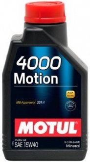 Моторное масло Motul 102815