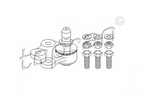 Шаровая опора TOPRAN 206473