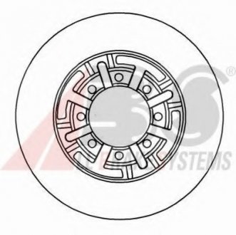 Тормозной диск A.B.S. ABS 16944