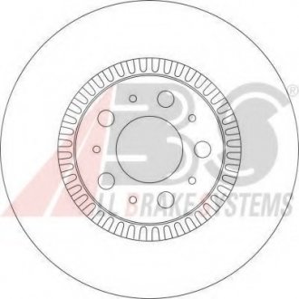 Тормозной диск. ABS 17012 (фото 1)