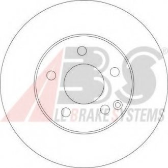 Тормозной диск A.B.S. ABS 17402