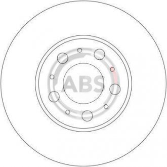 Тормозной диск A.B.S. ABS 17404