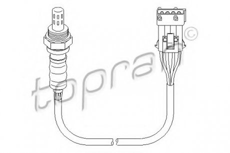 Лямбда-зонд TOPRAN 721861