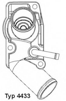 Термостат WAHLER 443392D