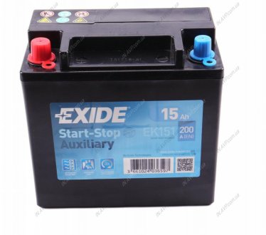 Аккумурятор EXIDE EK151 (фото 1)
