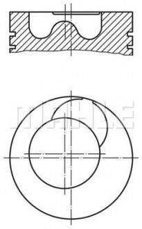 Поршень MAHLE 2094100