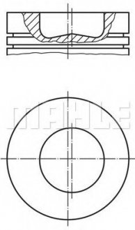 Поршень MAHLE 2289100