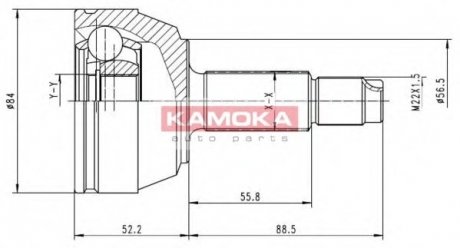 ШРУС KAMOKA 6514