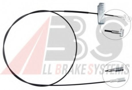 Трос, стояночная тормозная система A.B.S. ABS K17244