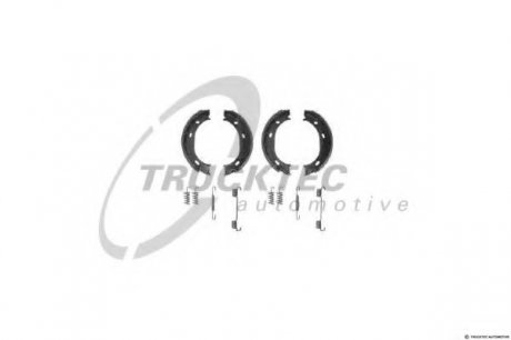 Комплект тормозных колодок, стояночная тормозная система TRUCKTEC Automotive GmbH 0235052 (фото 1)