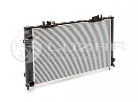 Радиатор охлаждения 2170, 2171, 2172 алюминиево-паяный с кондиционером HALLA LUZAR LRc01270b (фото 1)