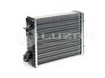 Радиатор отопителя 2101, 2102, 2103, 2106 алюминиевый узкий (печки) LUZAR LRh-0101 (фото 1)