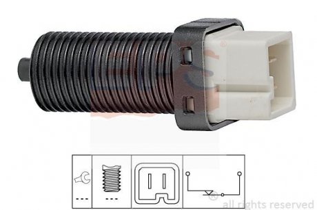 Перекл. світла Стоп Peugeot 405 i BREAK (15E) 10.1988-08. EPS Facet 1810070