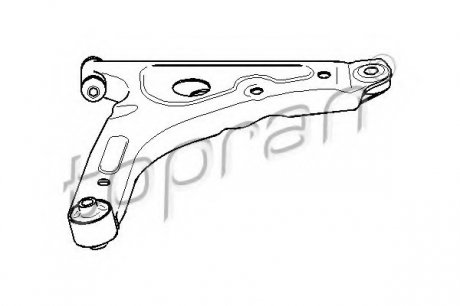 Рычаг независимой подвески колеса, подвеска колеса TOPRAN 302017