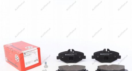 Комплект тормозных колодок, дисковый тормоз ZIMMERMANN 237432001 (фото 1)
