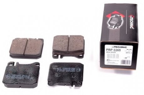 Комплект тормозных колодок, дисковый тормоз PROTECHNIC PRP0265 (фото 1)