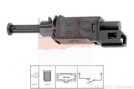 Датчик стоп-сигналу VAG/LandRover Defender/Freelander/Evoque 06- EPS 1.810.143 Facet 1810143