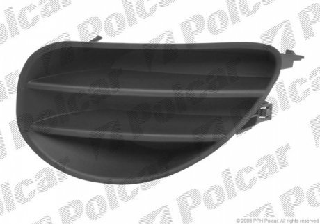 Решетка БАМПЕРА ЛЕВ TOYOTA YARIS (XP9) HB, 06- POLCAR 8105273