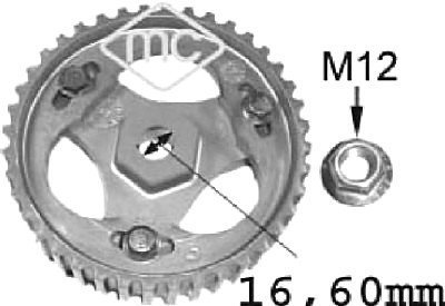 Шестерня, топливный насос высокого давления Metalcaucho 05623