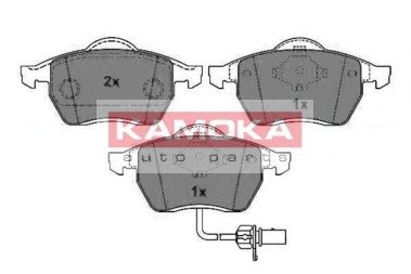 Комплект тормозных колодок, дисковый тормоз KAMOKA JQ1012992