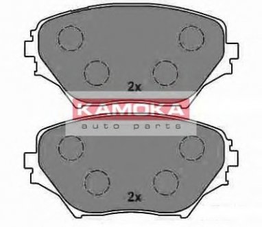 Комплект тормозных колодок, дисковый тормоз KAMOKA JQ1013028 (фото 1)