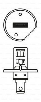 Лампа___ H1 Ultra White 4200K блистер - кратн. 20 шт BOSCH 1987301088