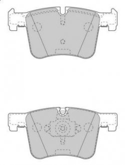 Комплект тормозных колодок, дисковый тормоз Jurid 573432J