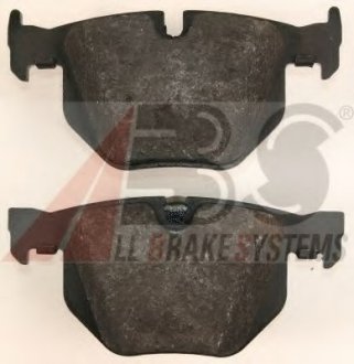 Комплект тормозных колодок, дисковый тормоз A.B.S. ABS 37631