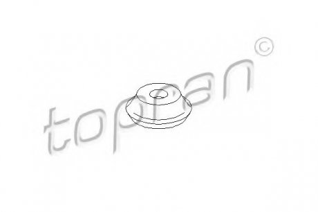Опорное кольцо, опора стойки амортизатора TOPRAN 107658 (фото 1)