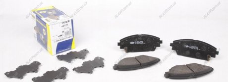 Комплект тормозных колодок, дисковый тормоз ICER Brakes 182171 (фото 1)