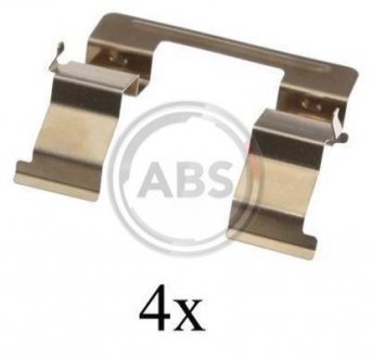 Комплектующие, колодки дискового тормоза A.B.S. ABS 1605Q