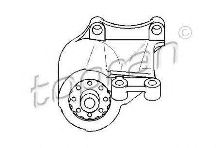Подшипник, ступенчатая коробка передач TOPRAN 104052