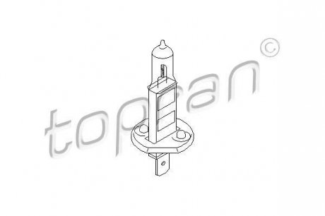 Лампа накаливания, фара дальнего света TOPRAN 109100 (фото 1)