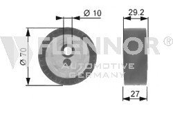 Натяжной ролик, поликлиновой ремень FLENNOR FS22902