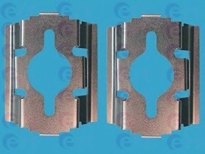 Комплектуючі, колодки дискового тормоза ERT 420003