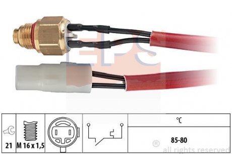 Термовыключатель вентилятора радиатора EPS Facet 1850150