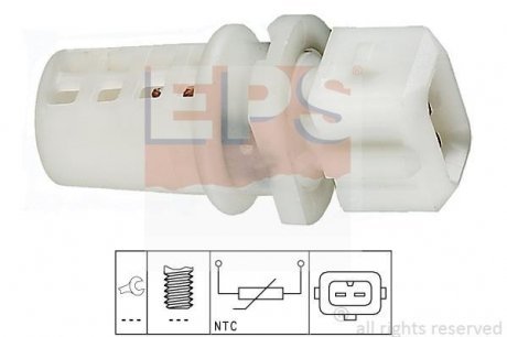 Датчик температуры впускаемого воздуха EPS Facet 1994009