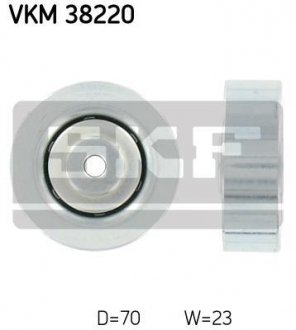 Натяжной ролик, поликлиновой ремень SKF VKM38220