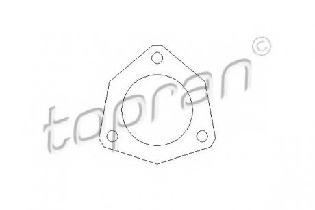 Прокладка, труба выхлопного газа TOPRAN 107203