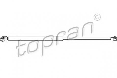 Газовая пружина, крышка багажник TOPRAN 109902 (фото 1)