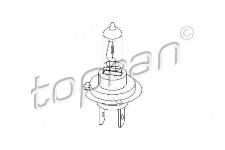 Лампа накаливания, основная фара TOPRAN 108842 (фото 1)