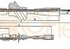 Трос, стояночная тормозная система COFLE 10409 (фото 2)