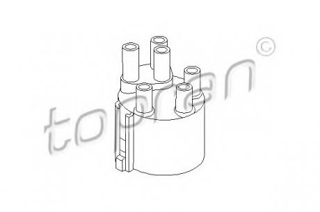 Крышка распределителя зажигания TOPRAN 100664