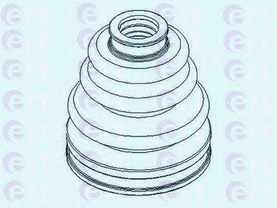 Комплект пылника, приводной вал ERT 500412T
