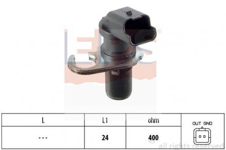 Датчик положення коленвала PSA 2.0Hdi/2.2JTD 10.99- EPS 1.953.260 Facet 1953260