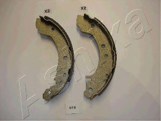 Колодки гальмівні барабанні (комплект 4 шт) 55-00-010 Ashika 5500010