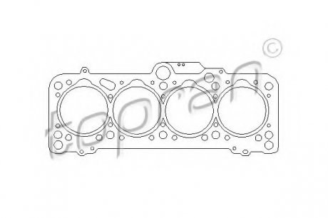Прокладка, головка цилиндра TOPRAN 100287