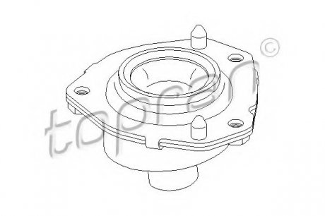 Опора стойки амортизатора TOPRAN 721205