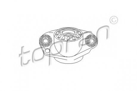 Опора стойки амортизатора TOPRAN 108242